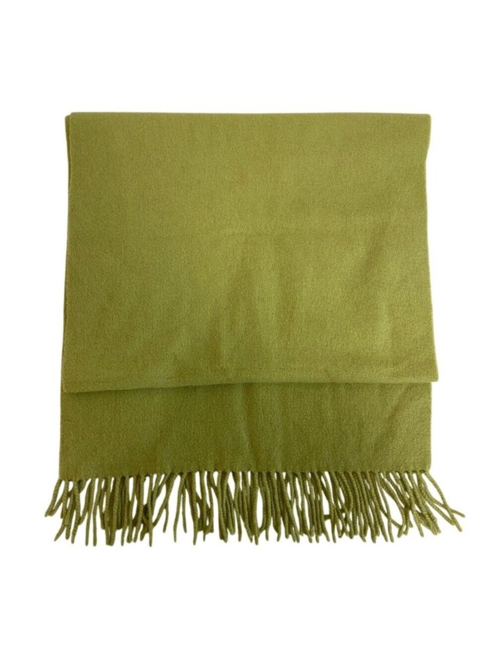 Hermes Cashmere Scarf Green